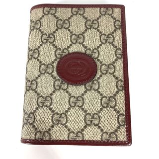 グッチ(Gucci)のグッチ GUCCI インターロッキング 724562 GGスプリーム カバー トラベルグッズ パスポートケース GGスプリームキャンバス ベージュ×ブラウン 未使用(パスケース/IDカードホルダー)