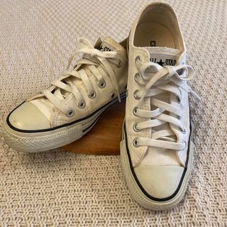 オールスター(ALL STAR（CONVERSE）)の【23.5㎝】コンバース　オールスター　ホワイト(スニーカー)