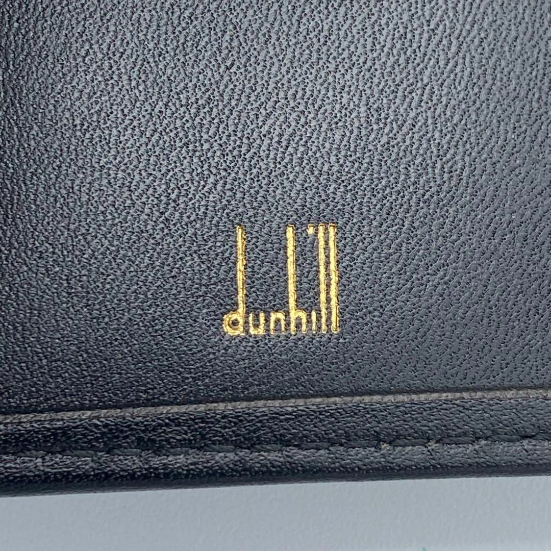 Dunhill(ダンヒル)の《超美品》　ダンヒル　レザー　6連　キーケース　ブラック×ゴールド メンズのファッション小物(キーケース)の商品写真