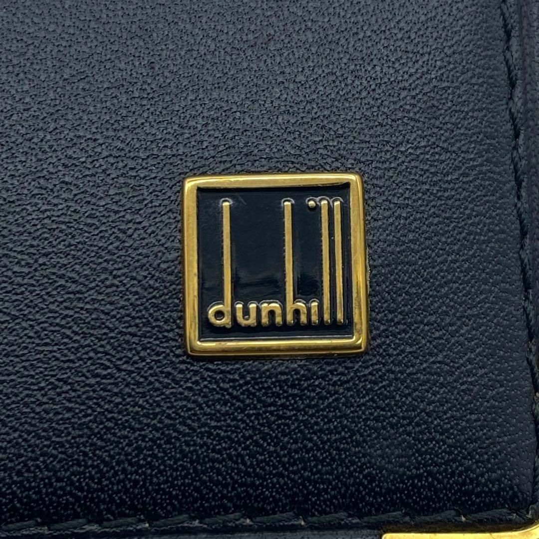 Dunhill(ダンヒル)の《超美品》　ダンヒル　レザー　6連　キーケース　ブラック×ゴールド メンズのファッション小物(キーケース)の商品写真