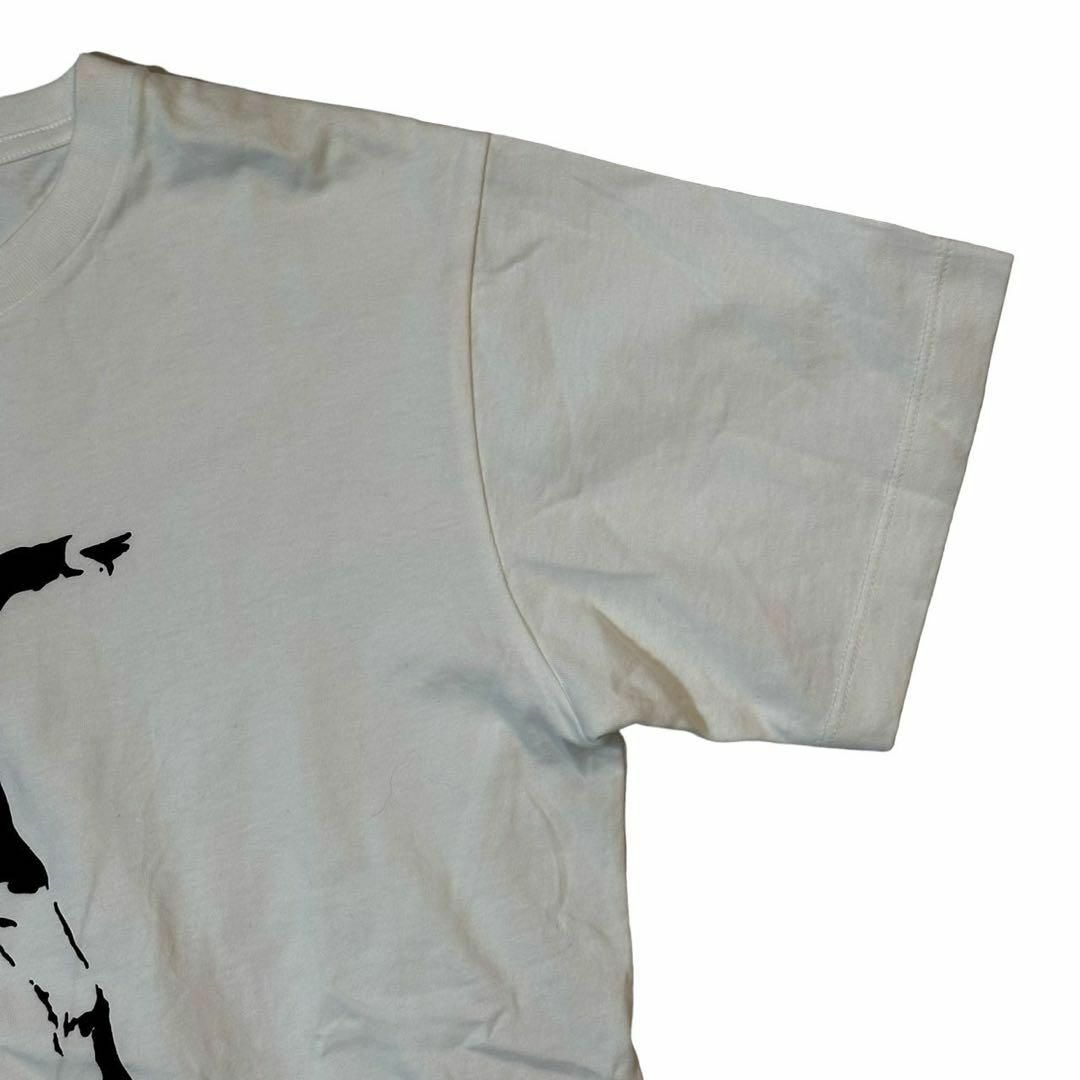 URBAN RESEARCH(アーバンリサーチ)のTシャツ　アーバンリサーチ　バンクシー　コラボ　白　38 Mサイズ　ホワイト メンズのトップス(Tシャツ/カットソー(半袖/袖なし))の商品写真