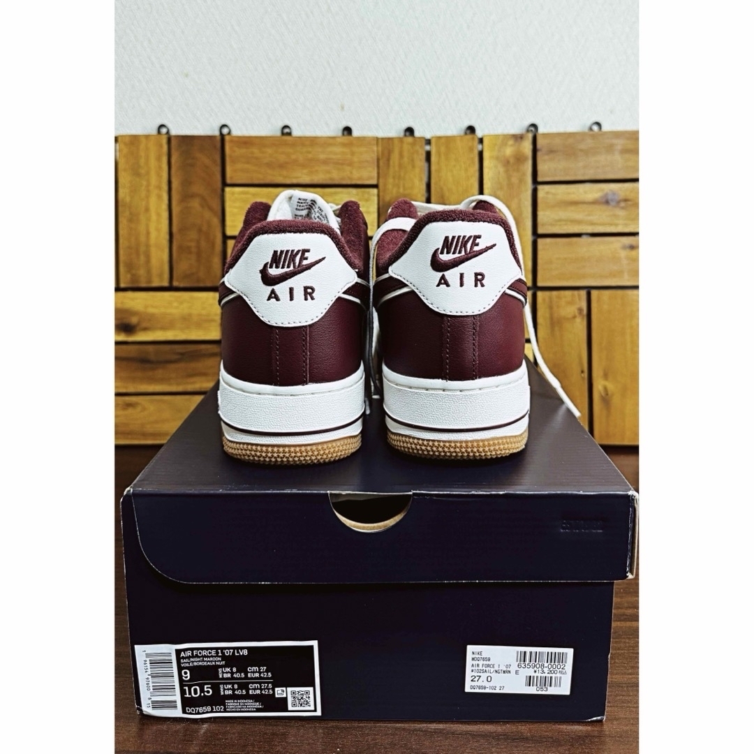 NIKE(ナイキ)のNike AirForce 1 Low College Night Maroon メンズの靴/シューズ(スニーカー)の商品写真