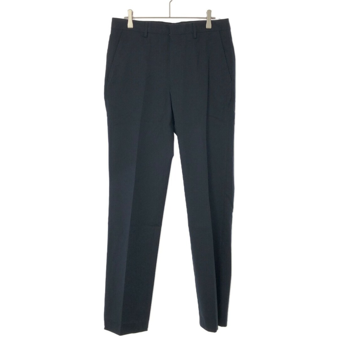 DRIES VAN NOTEN(ドリスヴァンノッテン)のDRIES VAN NOTEN ドリスヴァンノッテン 21SS PATRINO M.W.PANTS ウールスラックスパンツ  ネイビー 46 メンズのパンツ(スラックス)の商品写真