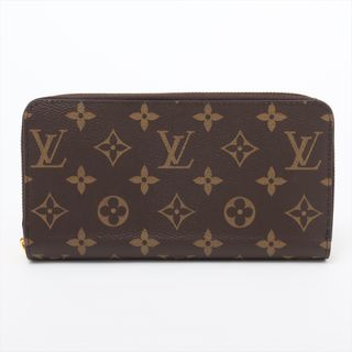 ルイヴィトン(LOUIS VUITTON)のヴィトン ジッピーウォレット   ブラウン レディース 長財布(財布)