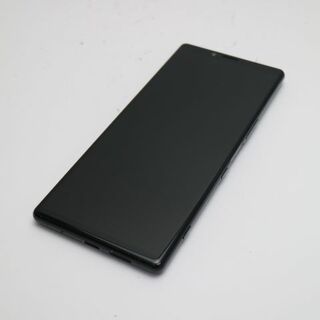 ソニー(SONY)の超美品 SOV40 Xperia 1 ブラック  M888(スマートフォン本体)