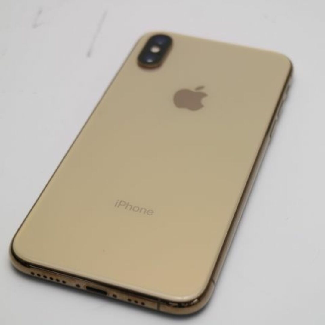 iPhone(アイフォーン)の超美品 SIMフリー iPhoneXS 64GB ゴールド 白ロム  M888 スマホ/家電/カメラのスマートフォン/携帯電話(スマートフォン本体)の商品写真