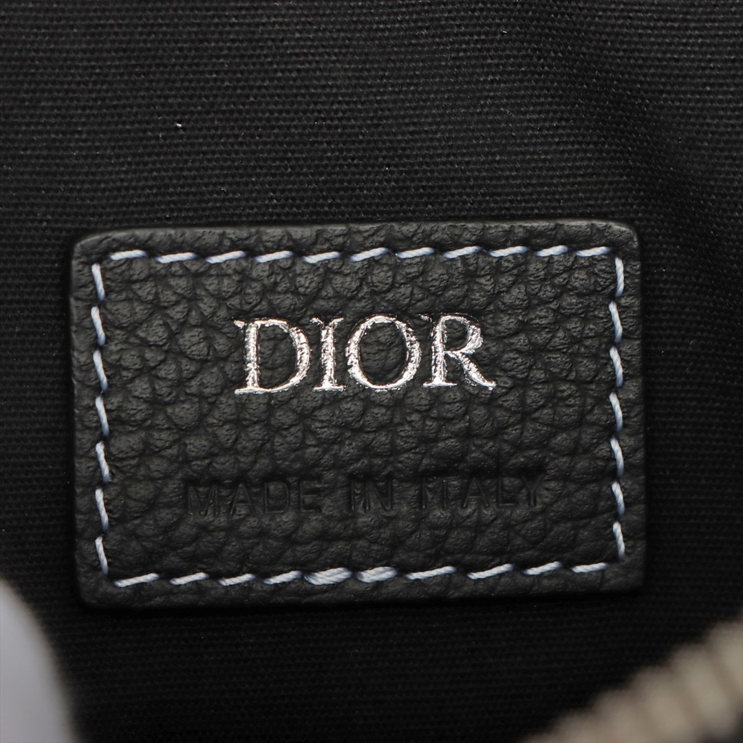 DIOR HOMME(ディオールオム)のディオールオム サドルバッグ レザー  ブラック メンズ ショルダーバッグ メンズのバッグ(ショルダーバッグ)の商品写真