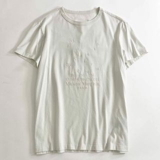 マルタンマルジェラ(Maison Martin Margiela)の59i17 《未使用》 定価￥64900 Maison Margiela メゾンマルジェラ 22SS カレンダー グラフィックロゴ Tシャツ S ホワイト 四つタグ カットソー TEE(Tシャツ/カットソー(半袖/袖なし))