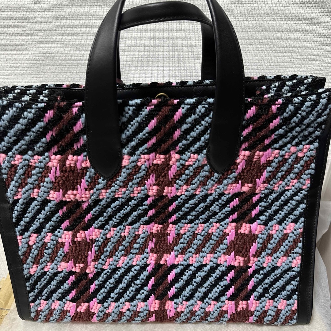 kate spade new york(ケイトスペードニューヨーク)のKATE SPADE トートバッグ Manhattan Plaid ラージ レディースのバッグ(トートバッグ)の商品写真