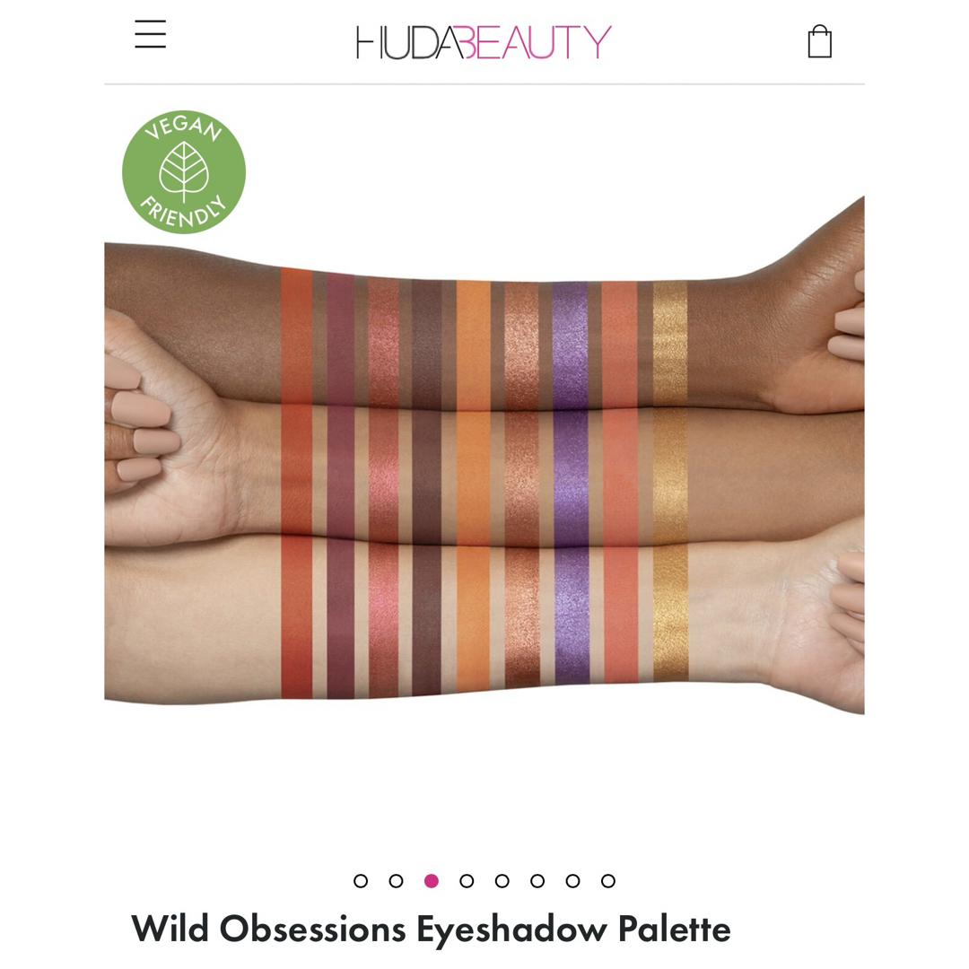 Wild Obsessions Eyeshadow Palette コスメ/美容のベースメイク/化粧品(アイシャドウ)の商品写真