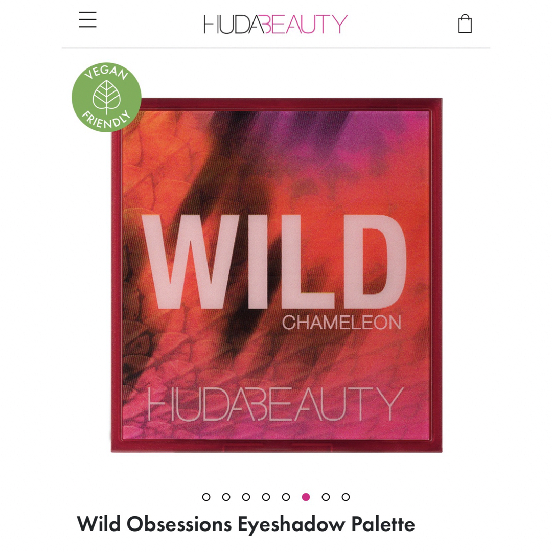 Wild Obsessions Eyeshadow Palette コスメ/美容のベースメイク/化粧品(アイシャドウ)の商品写真