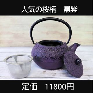 ナンブテッキ(南部鉄器)の南部鉄器　急須　伝統工芸品(金属工芸)