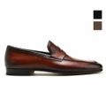 【NEGRO】マグナーニ ローファー メンズ ドレスシューズ FLEX コインローファー 革靴 ブラウン ブラック 黒 茶 NEGRO CAOBA COGNAC MAGNANNI【送料無料】