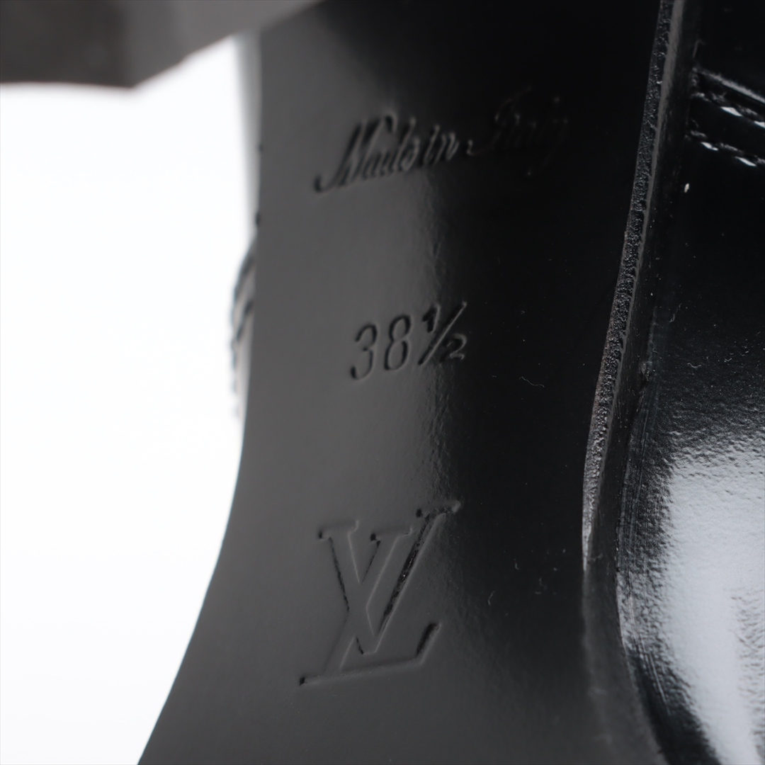 LOUIS VUITTON(ルイヴィトン)のヴィトン スタートレイルライン パテントレザー 38.5 ブラック レディ レディースの靴/シューズ(ブーツ)の商品写真
