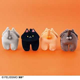 フェリシモ(FELISSIMO)のフェリシモ　魅惑の後ろ姿 にゃん玉ポーチ　2セット(ポーチ)