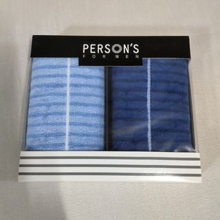 パーソンズ(PERSON'S)のPERSON'S FOR MEN ハンドタオル2枚(タオル/バス用品)