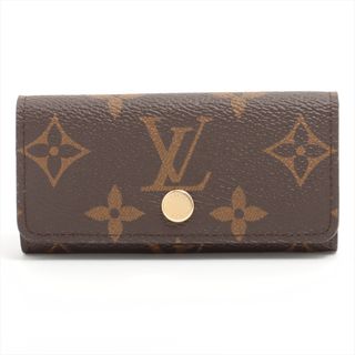 ルイヴィトン(LOUIS VUITTON)のヴィトン ミュルティクレ4   ブラウン ユニセックス キーケース(キーケース)