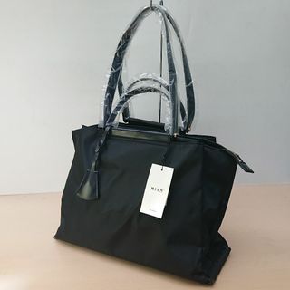 ミアン(MIAN)の新品 ミアン MIAN LILY+ナイロンA4トート2221-125-1 BLK(トートバッグ)