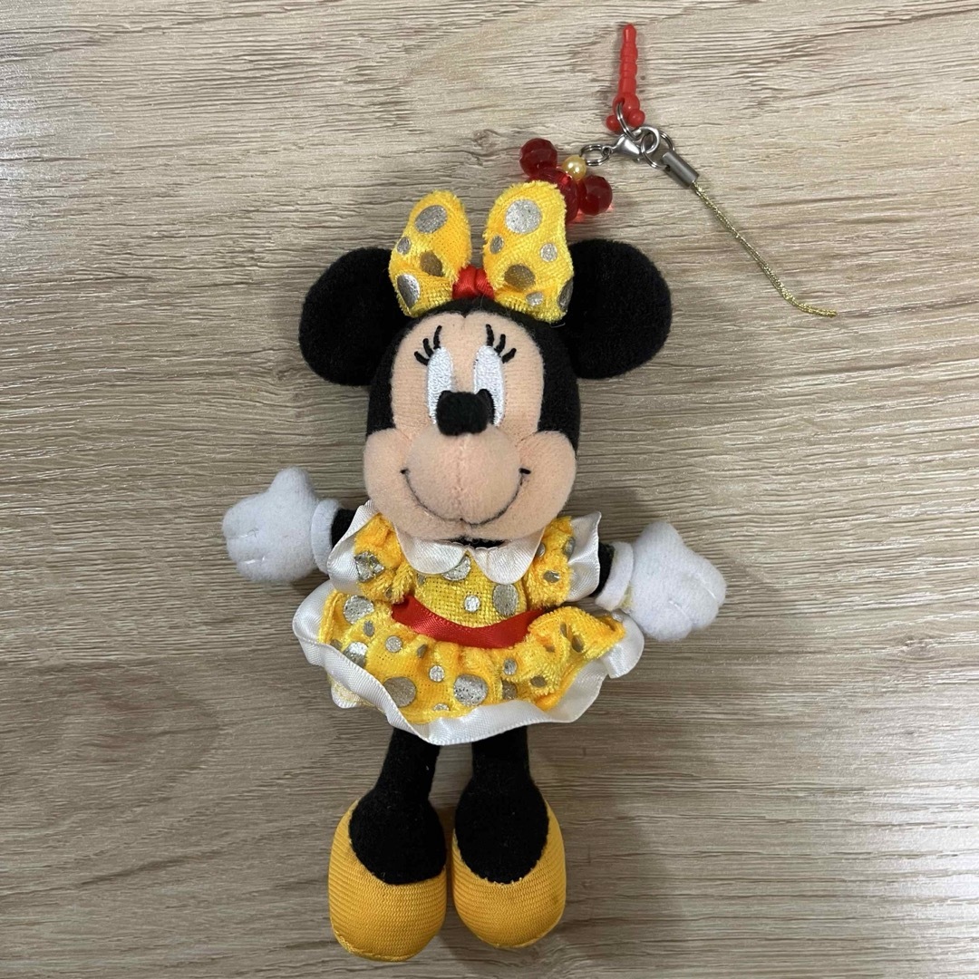 Disney(ディズニー)のディズニー 30周年 ミニーマウス ぬいぐるみキーホルダー エンタメ/ホビーのおもちゃ/ぬいぐるみ(ぬいぐるみ)の商品写真