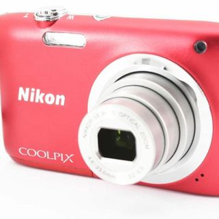 ニコン(Nikon)の✨極美品✨Nikon COOLPIX A100 レッド　コンパクトデジタルカメラ(コンパクトデジタルカメラ)