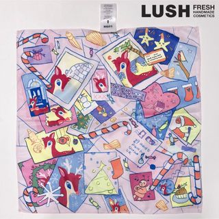 LUSH ラッシュ 風呂敷 タオル ハンカチ 