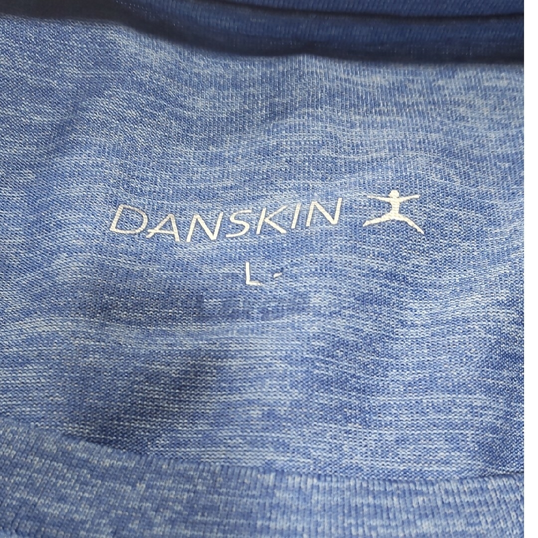 DANSKIN(ダンスキン)の美品　ダンスキンDANSKIN　Tシャツ Lサイズ　ヨガ　フィットネス スポーツ/アウトドアのトレーニング/エクササイズ(ヨガ)の商品写真