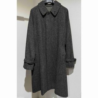 ビームスエフ(BEAMS F)のBEAMS F / HARRIS TWEED グレーグリーン　コート　22AW(ステンカラーコート)