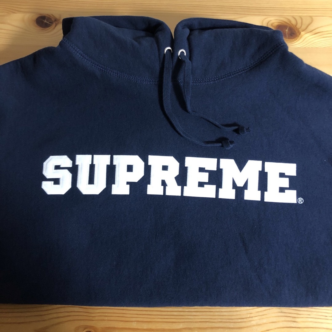 Supreme 24SS Collegiate Sweatshirt Navy