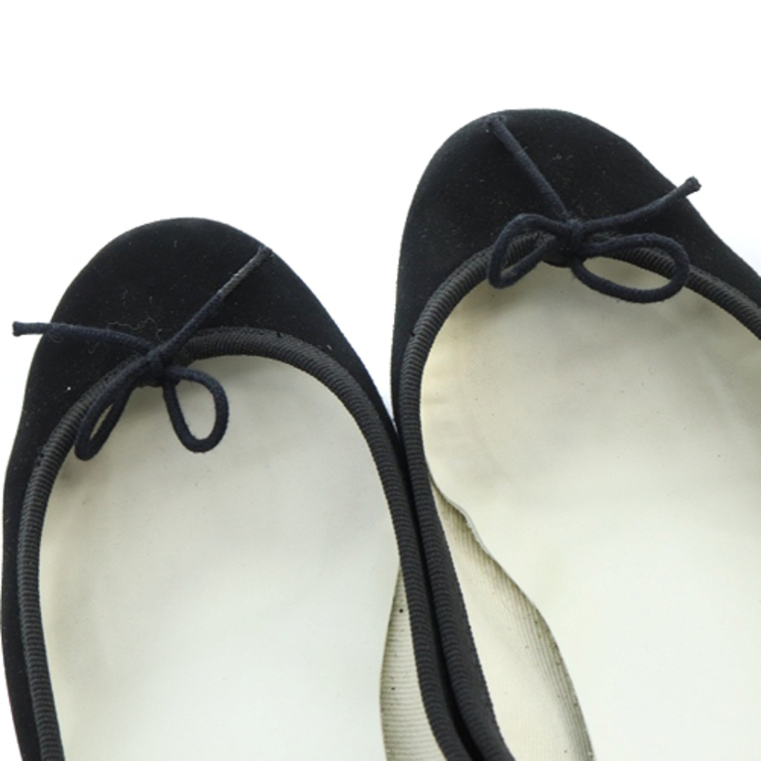 repetto(レペット)のレペット パンプス スエード リボン 38.5 24.3cm レディースの靴/シューズ(ハイヒール/パンプス)の商品写真