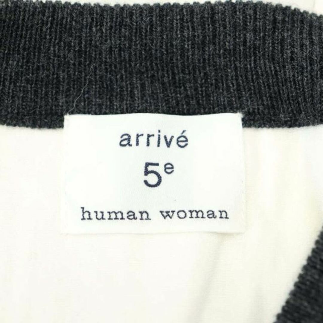 HUMAN WOMAN(ヒューマンウーマン)のHUMAN WOMAN 5e 布帛コンビプルオーバーカットソー レディースのレディース その他(その他)の商品写真