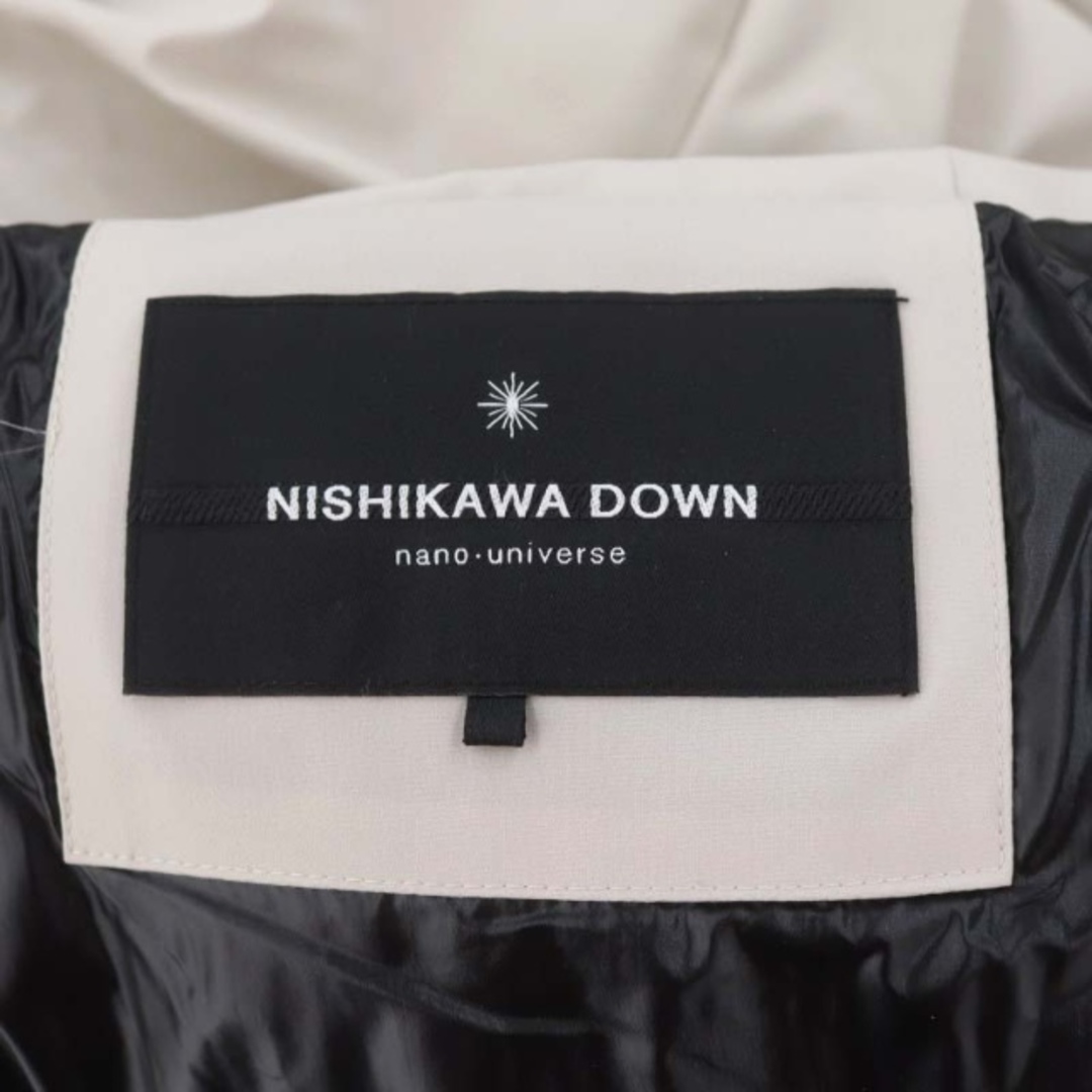 nano・universe(ナノユニバース)のナノユニバース × NISHIKAWA DOWN Aライン ダウンコート レディースのジャケット/アウター(ダウンコート)の商品写真