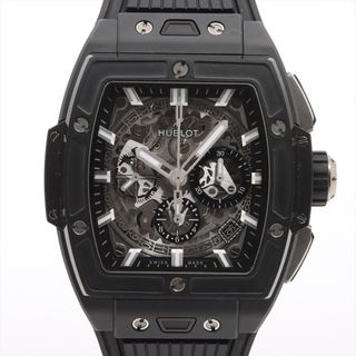 ウブロ(HUBLOT)のウブロ スピリット オブ ビッグバン Ti×CE×ラバー   メンズ 腕時(腕時計(アナログ))