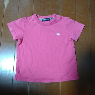 バーバリー(BURBERRY)のtシャツ　80 バーバリー　ピンク(Ｔシャツ)