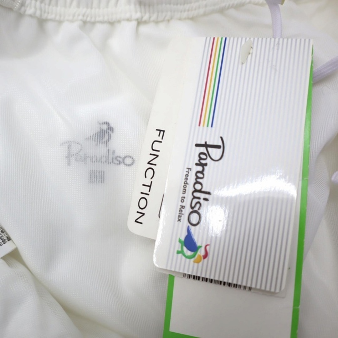 other(アザー)のParadiso パラディーゾ ストレッチ クロップド パンツ LL ホワイト レディースのパンツ(その他)の商品写真