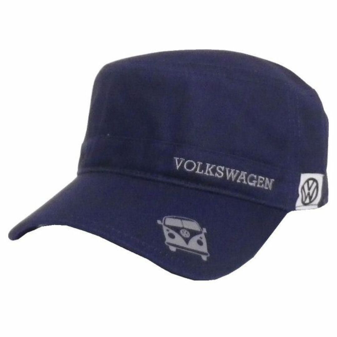 Volkswagen(フォルクスワーゲン)のVolkswagen(フォルクスワーゲン) ワークキャップ ネイビー メンズの帽子(キャップ)の商品写真