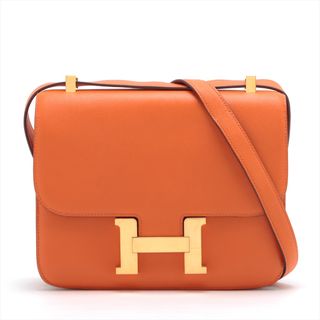 エルメス(Hermes)のエルメス コンスタンス23 スイフト  オレンジ レディース ショルダーバ(ショルダーバッグ)