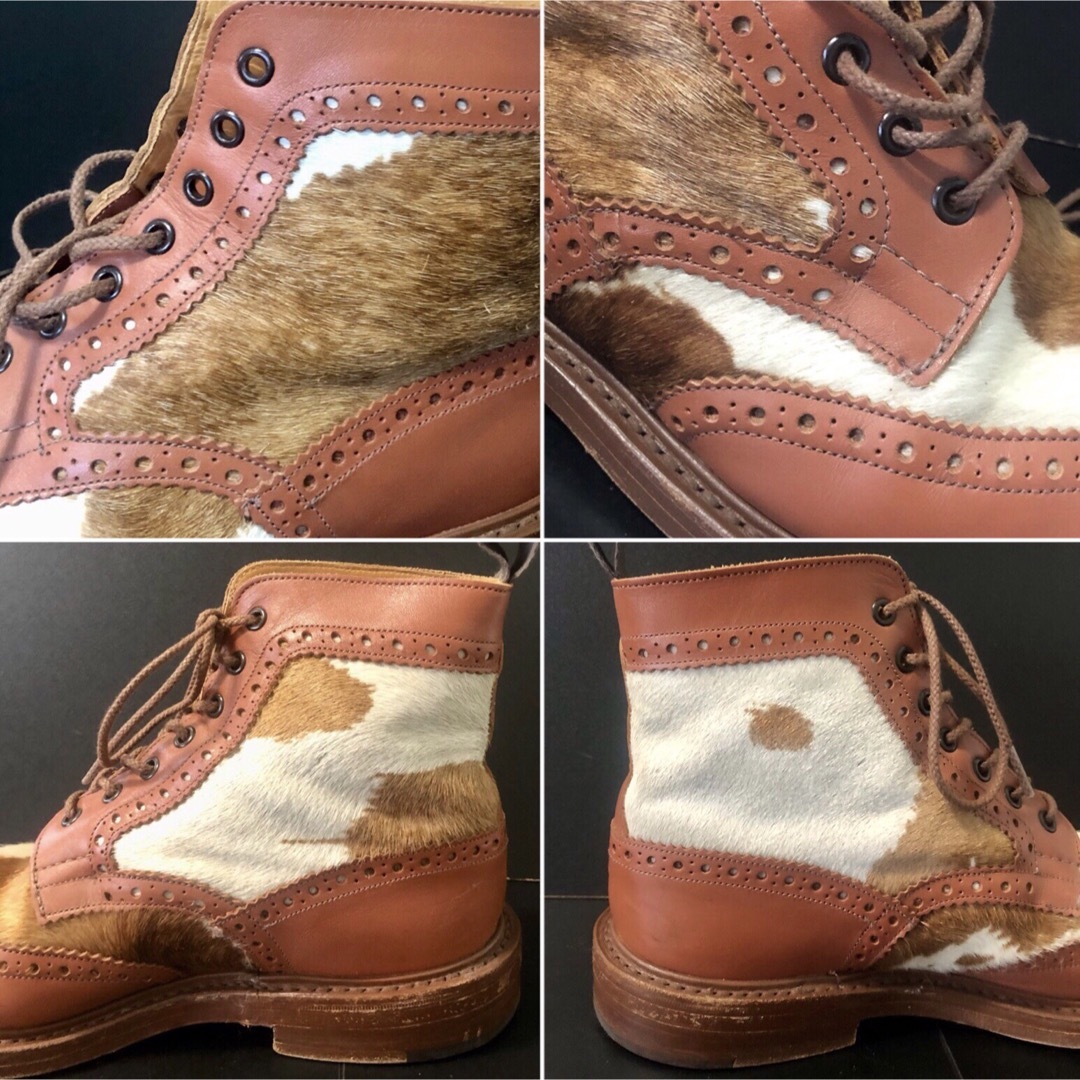 Trickers(トリッカーズ)のGMT限定別注COFFEEハラコ★トリッカーズ モールトン カントリーブーツ メンズの靴/シューズ(ブーツ)の商品写真