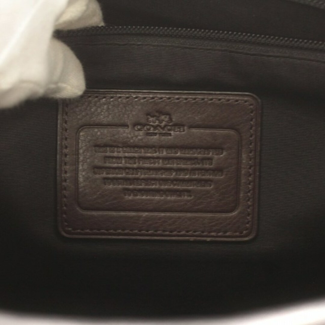 COACH(コーチ)のコーチ COACH ビジネスバッグ ブリーフケース ハンドバッグ レザー 黒 メンズのバッグ(その他)の商品写真
