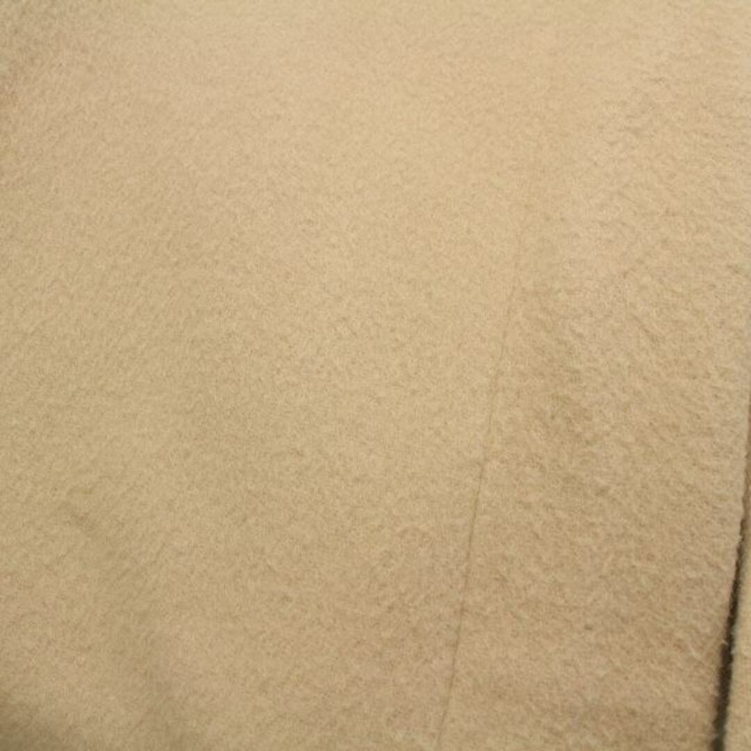 JILLSTUART(ジルスチュアート)のジルスチュアート フーテッド コート ハーフ ラビットファー S ベージュ 白 レディースのジャケット/アウター(その他)の商品写真