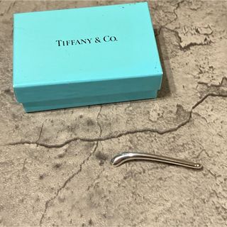 希少 美品 Tiffany ティファニー ティアドロップ ネクタイピン シルバー