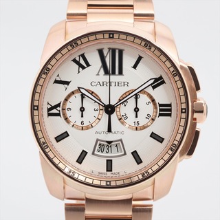 カルティエ(Cartier)のカルティエ カリブルドゥカルティエ クロノ PG   メンズ 腕時計(腕時計(アナログ))