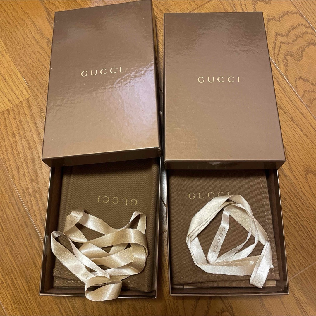 Gucci(グッチ)のGUCCI 空箱　2点 レディースのバッグ(ショップ袋)の商品写真