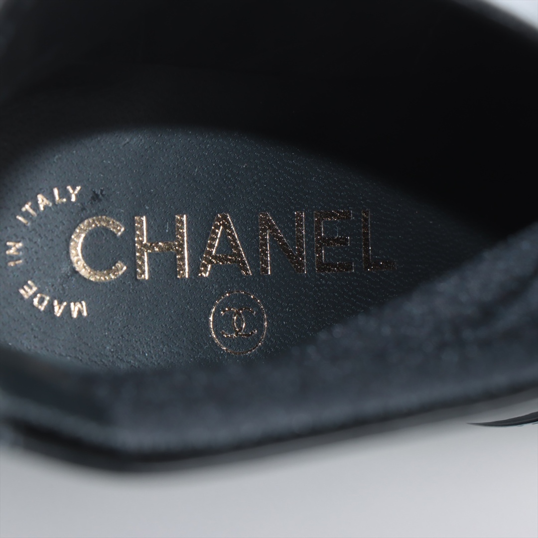 CHANEL(シャネル)のシャネル ココマーク パテントレザー 37 ブラック レディース ブーツ レディースの靴/シューズ(ブーツ)の商品写真