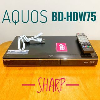 シャープ(SHARP)のSHARP シャープ　ブルーレイレコーダー HDD 500GB 2チューナー(ブルーレイレコーダー)