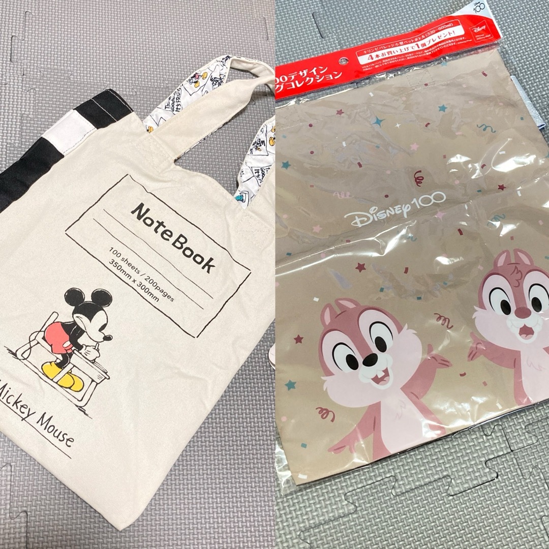 Disney(ディズニー)のディズニーストア　ミッキー   チップとデール  バッグ エンタメ/ホビーのおもちゃ/ぬいぐるみ(キャラクターグッズ)の商品写真