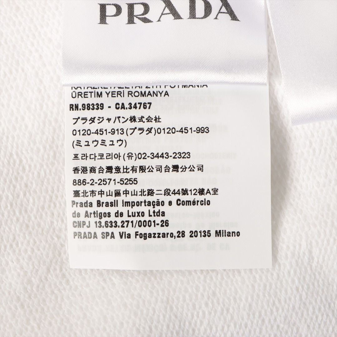 PRADA(プラダ)のプラダ トライアングルロゴ コットン L ホワイト レディース その他トッ レディースのレッグウェア(タイツ/ストッキング)の商品写真
