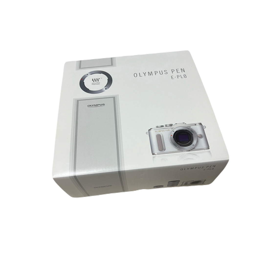 OLYMPUS E-PL8 EZ ダブルズームキット BROWN スマホ/家電/カメラのカメラ(ミラーレス一眼)の商品写真