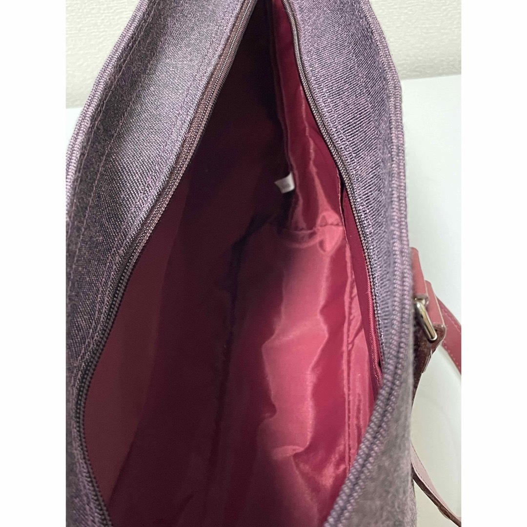 GRES(グレ)のGRES ビジネスバッグ トートバッグ エンジ色 A4収納 美品 メンズのバッグ(トートバッグ)の商品写真