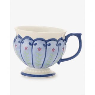 アフタヌーンティーリビング(Afternoon Tea LIVING)のアフタヌーンティー　KUNIKA  マグカップ　エンボスビスケット缶　2点セット(グラス/カップ)