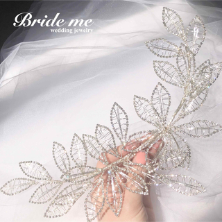 [美品] Bride Me HD-112 ヘアアクセサリー(ヘアアクセサリー)